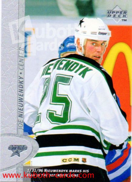 NHL 1996 / 97 Upper Deck - No 245 - Joe Nieuwendyk