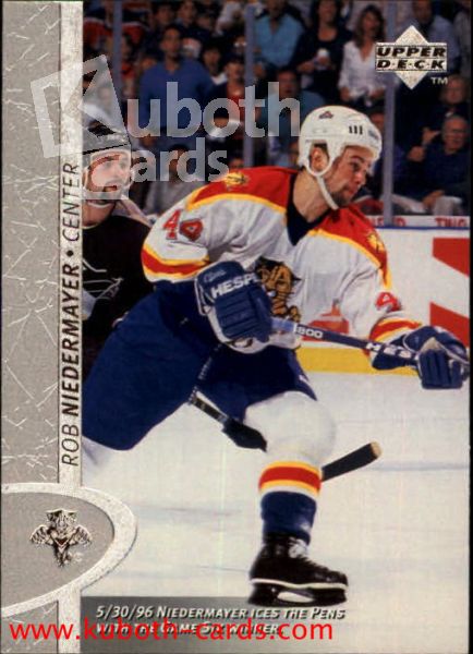 NHL 1996/97 Upper Deck - No. 262 - Rob Niedermayer