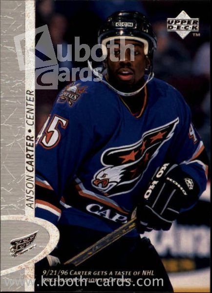 NHL 1996 / 97 Upper Deck - No 358 - Anson Carter