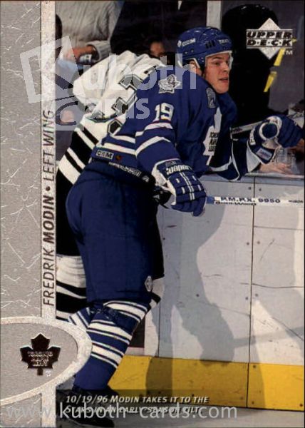 NHL 1996 / 97 Upper Deck - No 345 - Fredrik Modin