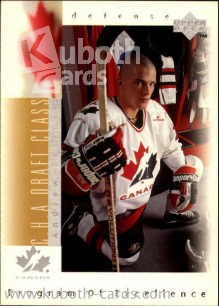 NHL 1996/97 Upper Deck - No. 374 - Andrew Ference