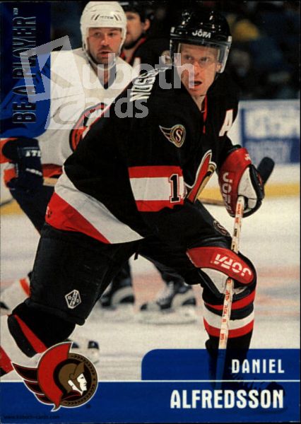 NHL 1999-00 BAP Memorabilia - No 287 - Daniel Alfredsson