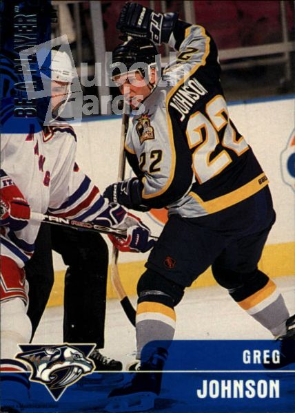 NHL 1999-00 BAP Memorabilia - No 278 - Greg Johnson