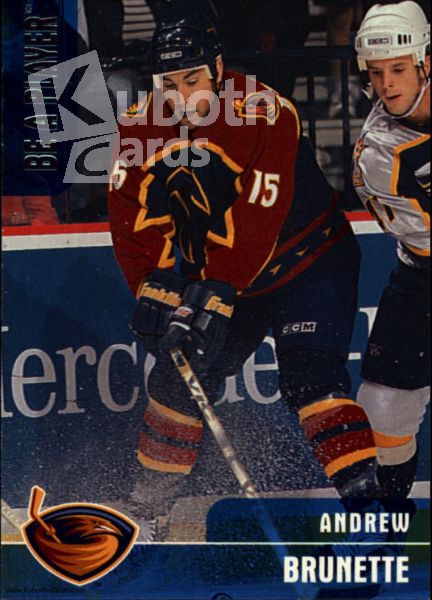 NHL 1999-00 BAP Memorabilia - No 258 - Andrew Brunette