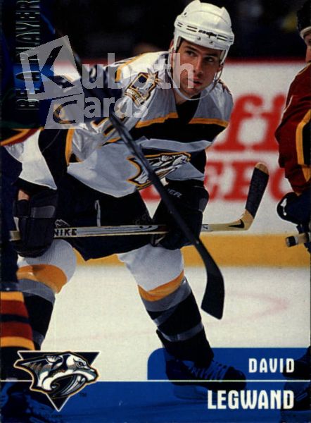 NHL 1999-00 BAP Memorabilia - No 236 - David Legwand