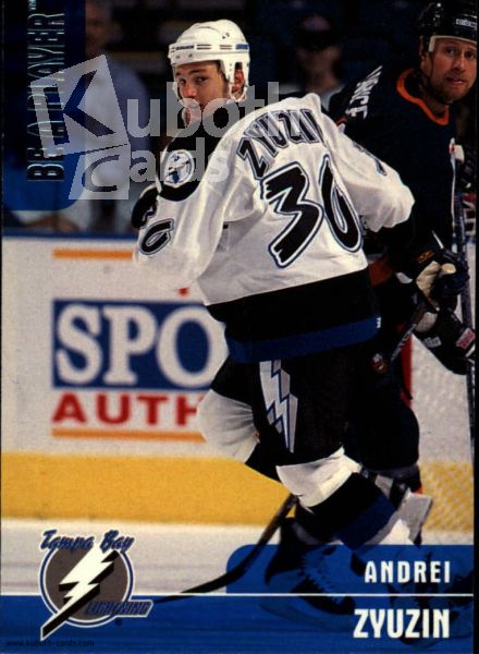 NHL 1999-00 BAP Memorabilia - No 214 - Andrei Zyuzin