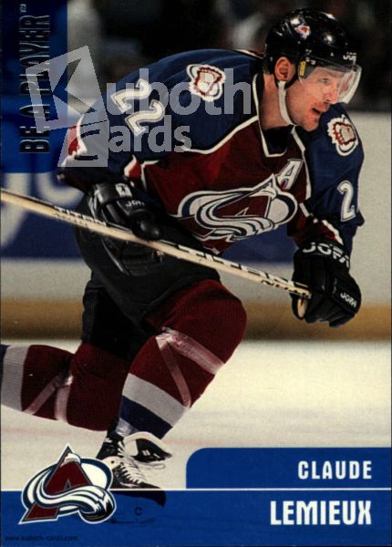 NHL 1999-00 BAP Memorabilia - No 208 - Claude Lemieux