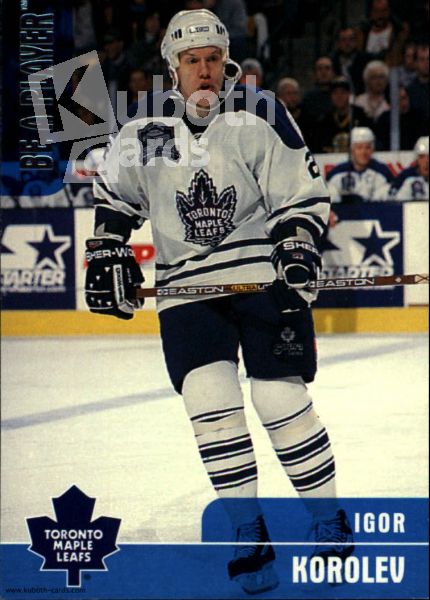 NHL 1999-00 BAP Memorabilia - No 207 - Igor Korolev