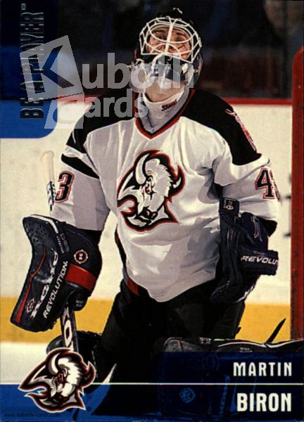 NHL 1999-00 BAP Memorabilia - No 137 - Martin Biron