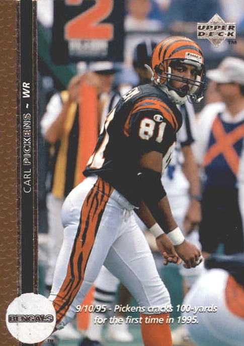 NFL 1996 Upper Deck - No 67 - Carl Pickens