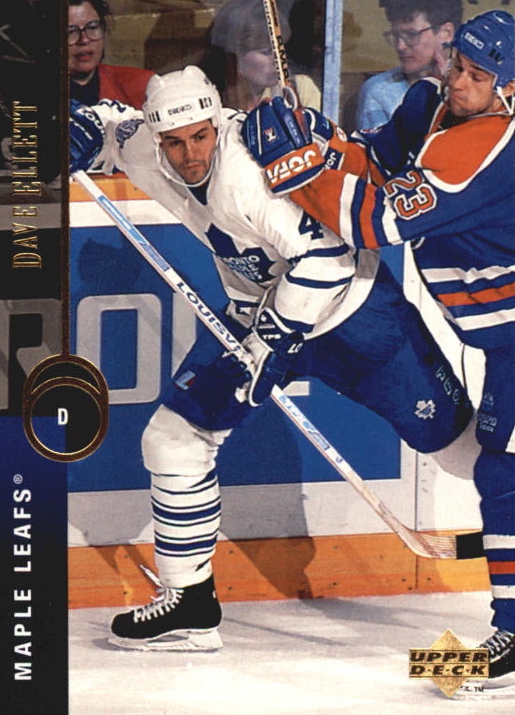 NHL 1994 / 95 Upper Deck - No 67 - Dave Ellett