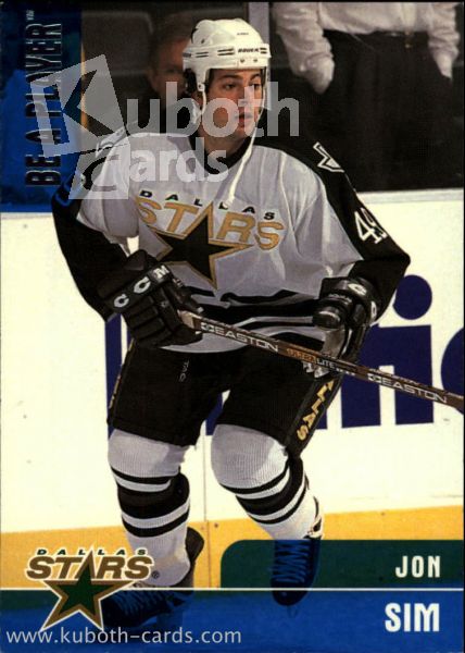 NHL 1999-00 BAP Memorabilia - No 65 - Jon Sim