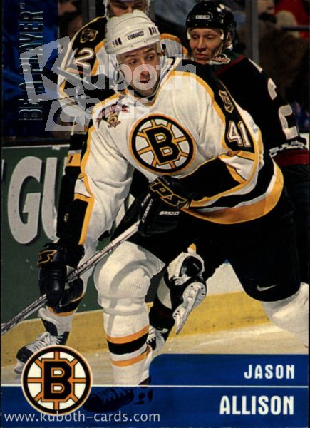 NHL 1999-00 BAP Memorabilia - No 50 - Jason Allison