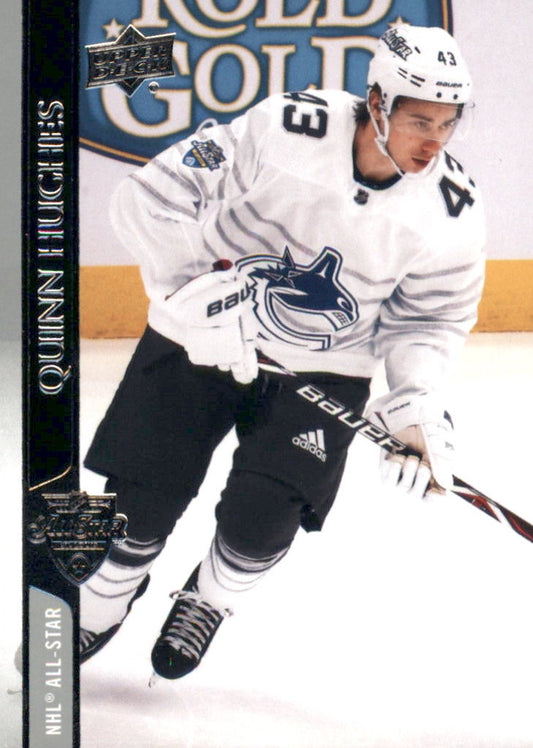 NHL 2020-21 Upper Deck - No 680 - Quinn Hughes