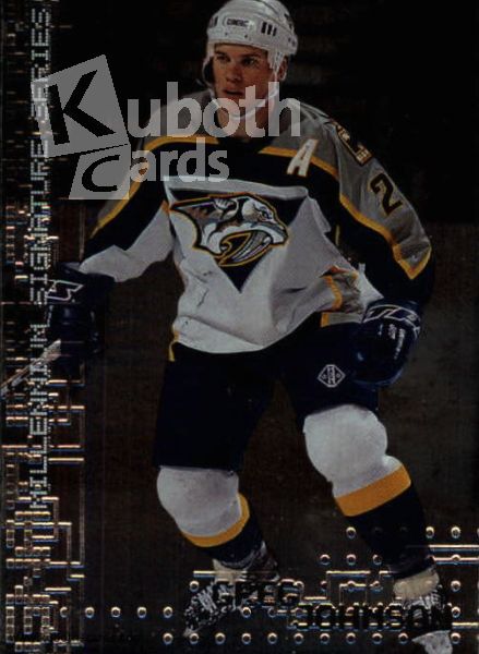 NHL 1999-00 BAP Millennium - No 141 - Greg Johnson