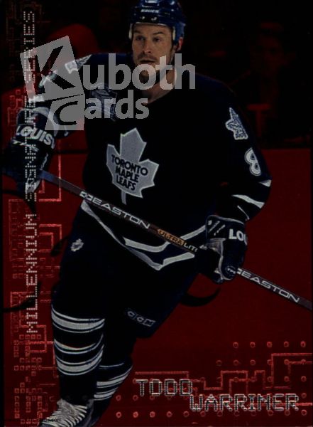 NHL 1999-00 BAP Millennium Ruby - No 225 - Warriner