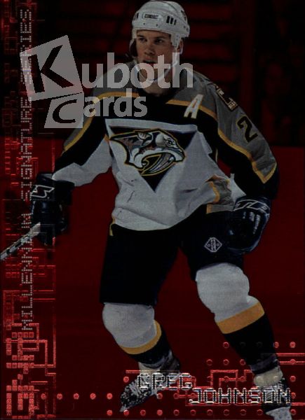 NHL 1999-00 BAP Millennium Ruby - No 141 - Johnson