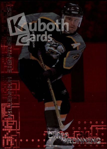 NHL 1999-00 BAP Millennium Ruby - No 137 - Ronning