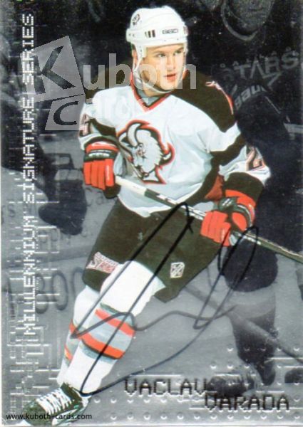 NHL 1999-00 BAP Millennium Autographs - No 34 - Vaclav Varada