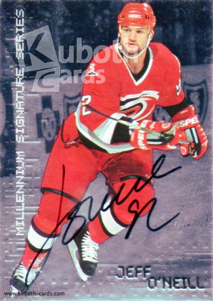 NHL 1999-00 BAP Millennium Autographs - No 51 - Jeff O'Neill
