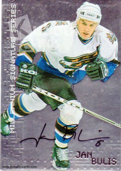 NHL 1999-00 BAP Millennium Autographs - No 250 - Jan Bulis