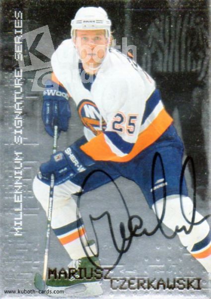 NHL 1999-00 BAP Millennium Autographs - No 157 - Marius Czerkawski