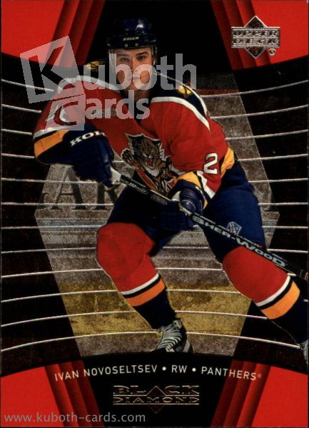 NHL 1999-00 Black Diamond - No 42 - Ivan Novoseltsev