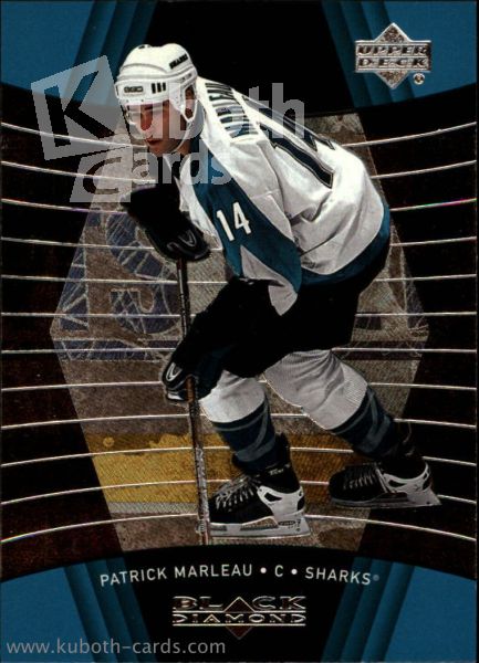 NHL 1999-00 Black Diamond - No 74 - Patrick Marleau