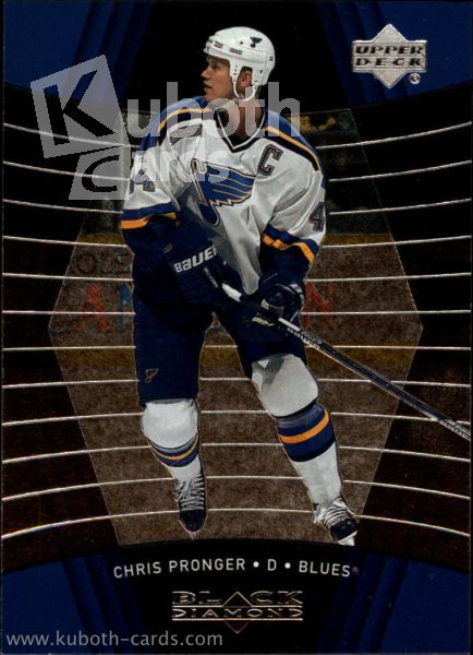 NHL 1999-00 Black Diamond - No 73 - Chris Pronger