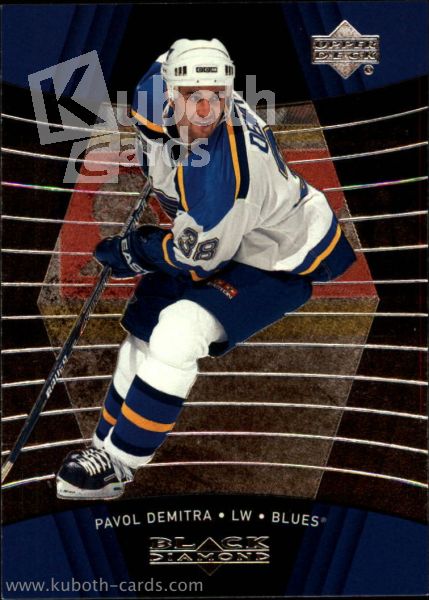 NHL 1999-00 Black Diamond - No 72 - Pavol Demitra