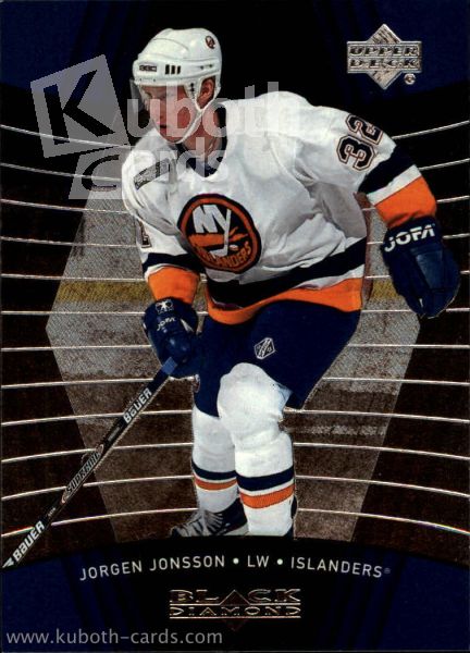 NHL 1999-00 Black Diamond - No 55 - Jorgen Jonsson