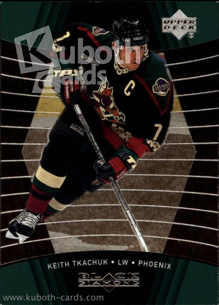 NHL 1999-00 Black Diamond - No 66 - Keith Tkachuk