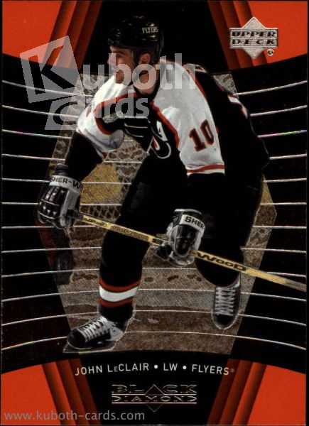 NHL 1999-00 Black Diamond - No 64 - John LeClair