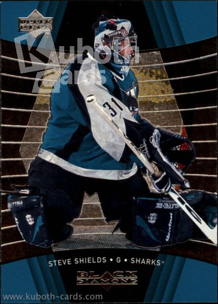 NHL 1999-00 Black Diamond - No 77 - Steve Shields