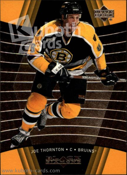 NHL 1999-00 Black Diamond - No 10 - Joe Thornton