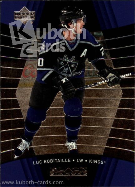 NHL 1999-00 Black Diamond - No 45 - Luc Robitaille