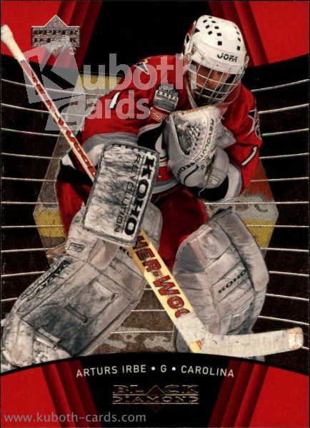 NHL 1999-00 Black Diamond - No 19 - Arturs Irbe