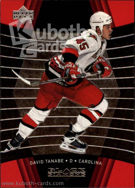 NHL 1999-00 Black Diamond - No 18 - David Tanabe