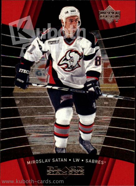 NHL 1999-00 Black Diamond - No 13 - Miroslav Satan