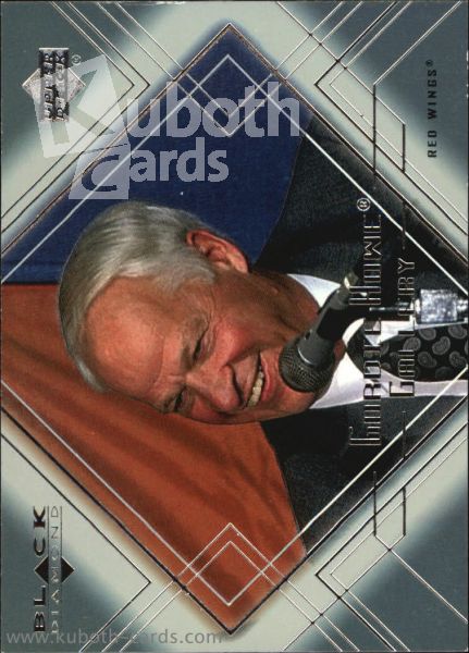 NHL 1999-00 Black Diamond Gordie Howe Gallery - No GH10