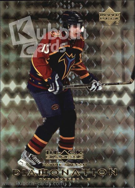 NHL 1999-00 Black Diamond Diamonation - No D2 - Stefan