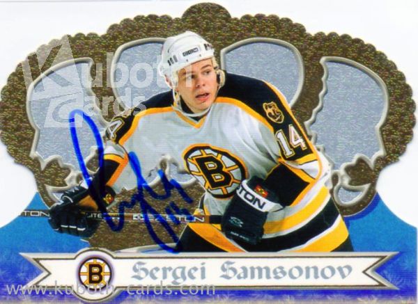 NHL 1999-00 Crown Royale - No 14 - Sergei Samsonov