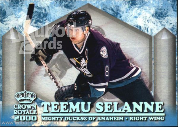 NHL 1999-00 Crown Royale Ice Elite - No 2 - Teemu Selanne