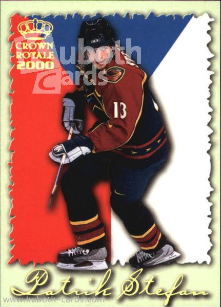 NHL 1999-00 Crown Royale International Glory - No 2 - Patrik Stefan