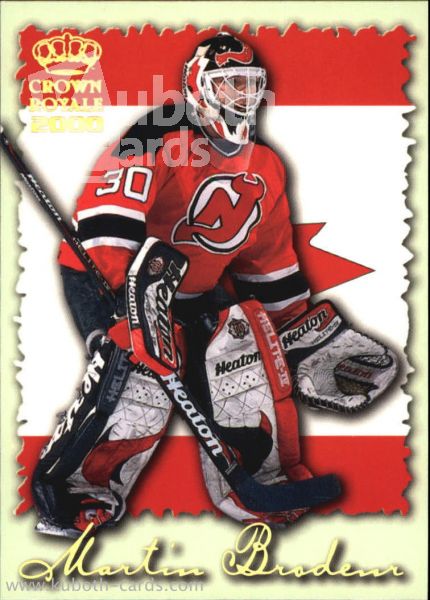 NHL 1999-00 Crown Royale International Glory - No 14 - Martin Brodeur