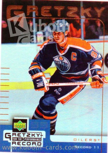 NHL 1999-00 McDonald's Upper Deck Gretzky Performance - No 11 - Wayne Gretzky