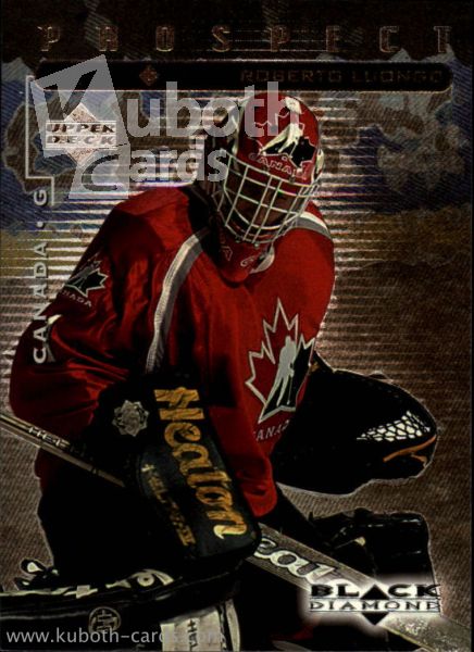 NHL 1998-99 Black Diamond - No 92 - Roberto Luongo