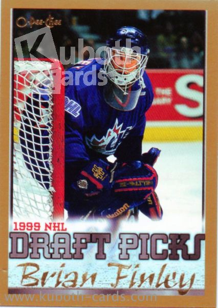 NHL 1999-00 O-Pee-Chee - No 261 - Brian Finley