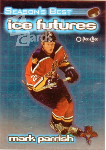 NHL 1999-00 O-Pee-Chee Ice Futures - No IF1 - Mark Parrish