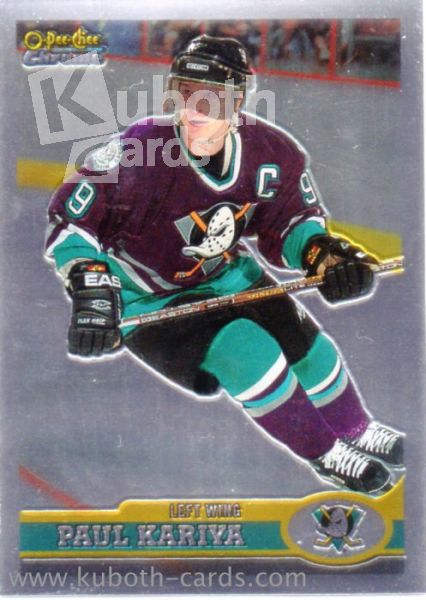 NHL 1999-00 O-Pee-Chee Chrome - No 3 - Paul Kariya